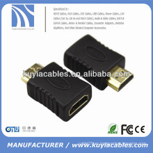 HDMI de alta calidad macho a hembra conector adaptador